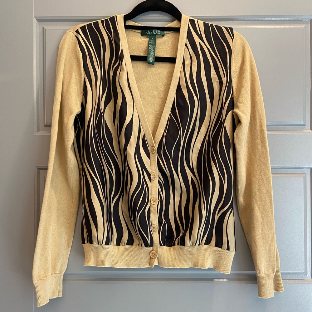 Ralph Lauren silk cardigan